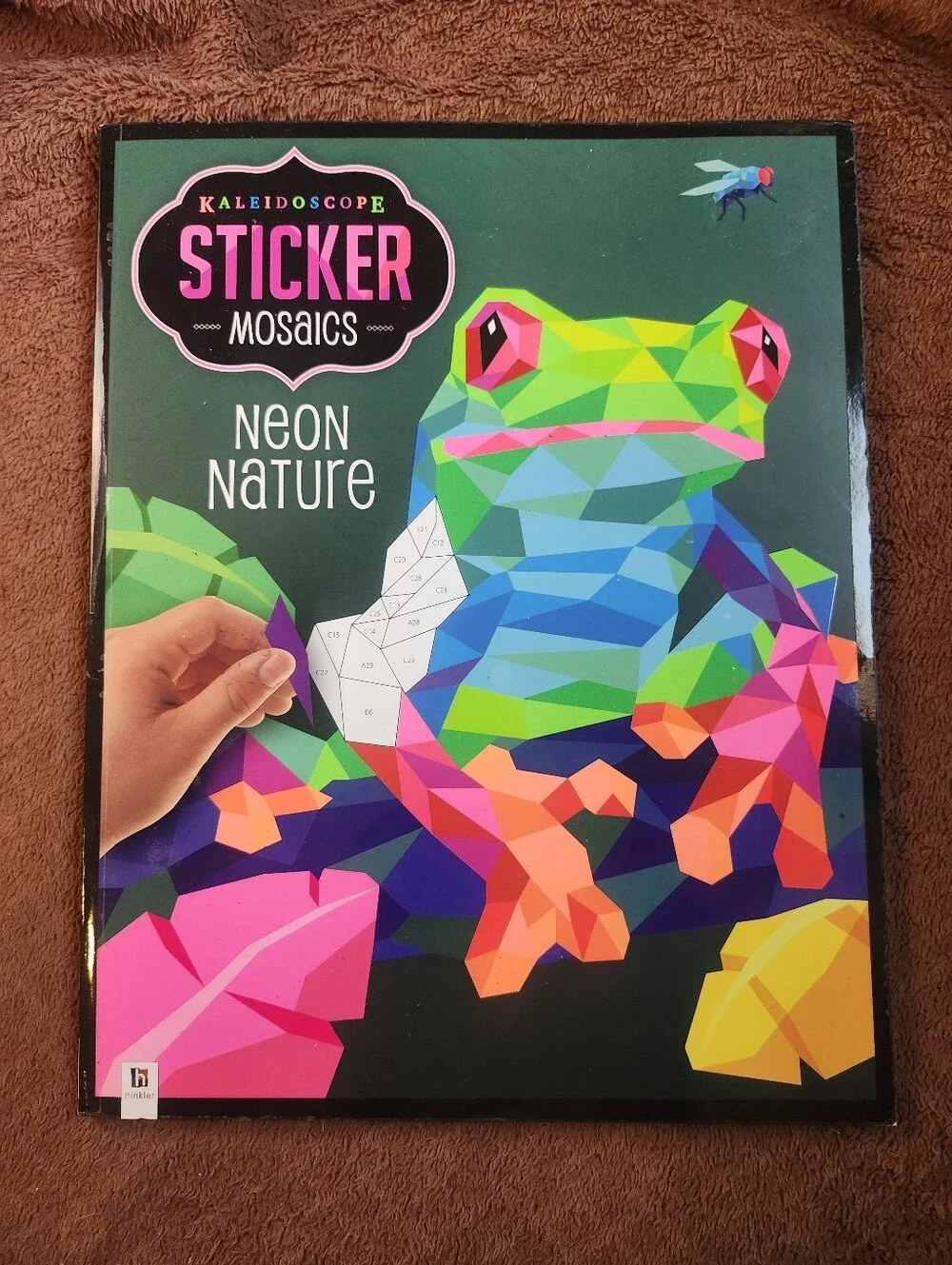 Kaleidoscope Nature & Cat Photo Sticker Mosaics  Sticker Art Kits (2 Books)